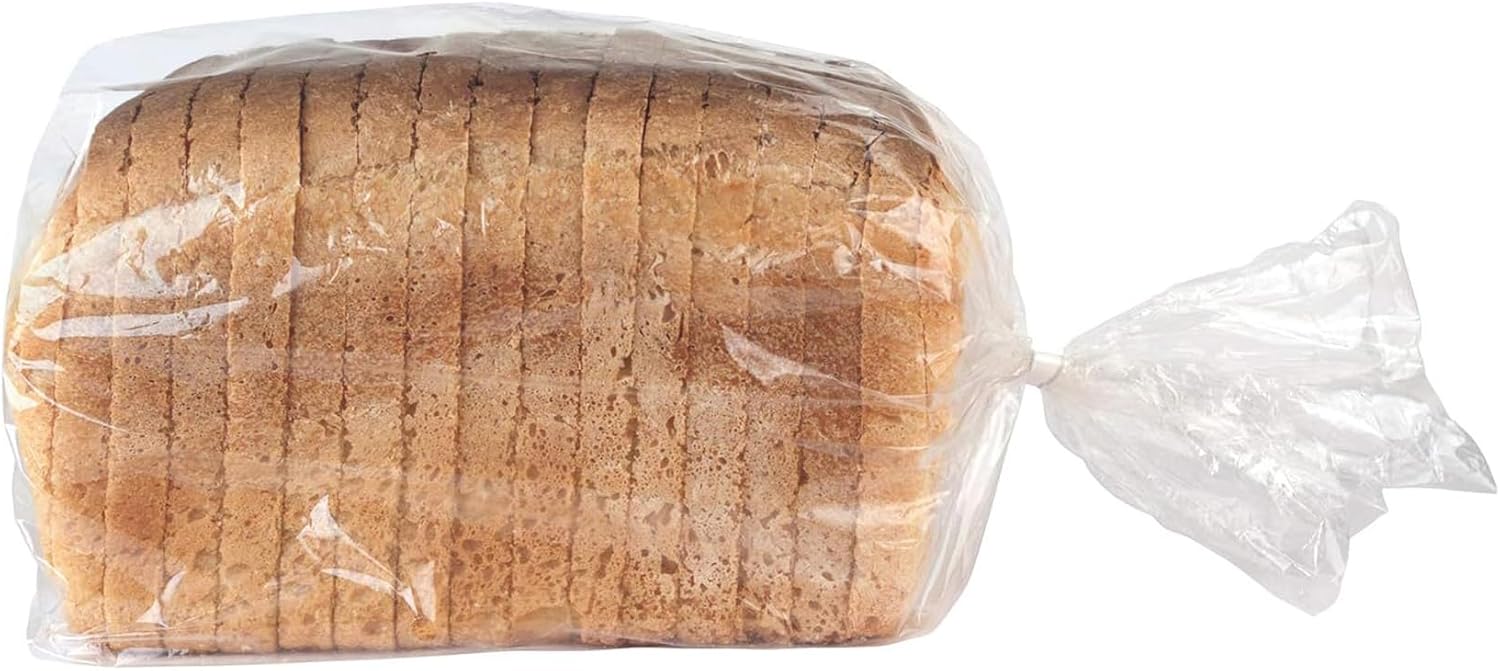 Bread Bags With Ties,100 Pieces 18x4x8 Inches Reusable Plastic Loaf Storage Bags for Homemade Bread Gift Giving β image 3