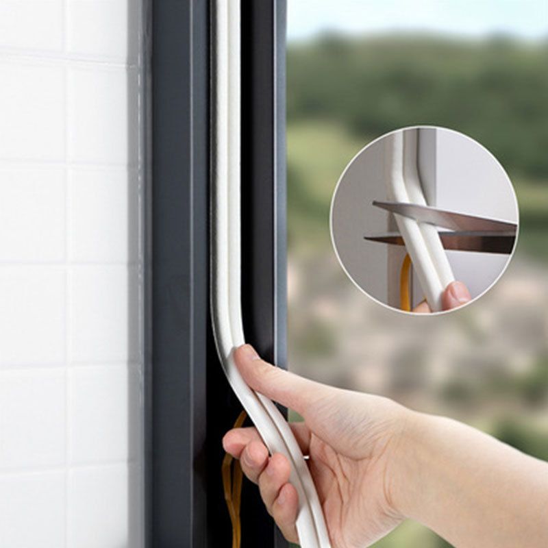 Door Weather Stripping, Window Seal Strip for Doors and Windows - Self-Adhesive Foam Weather Strip | Soundproof Seal Strip-250*2cm — image 5