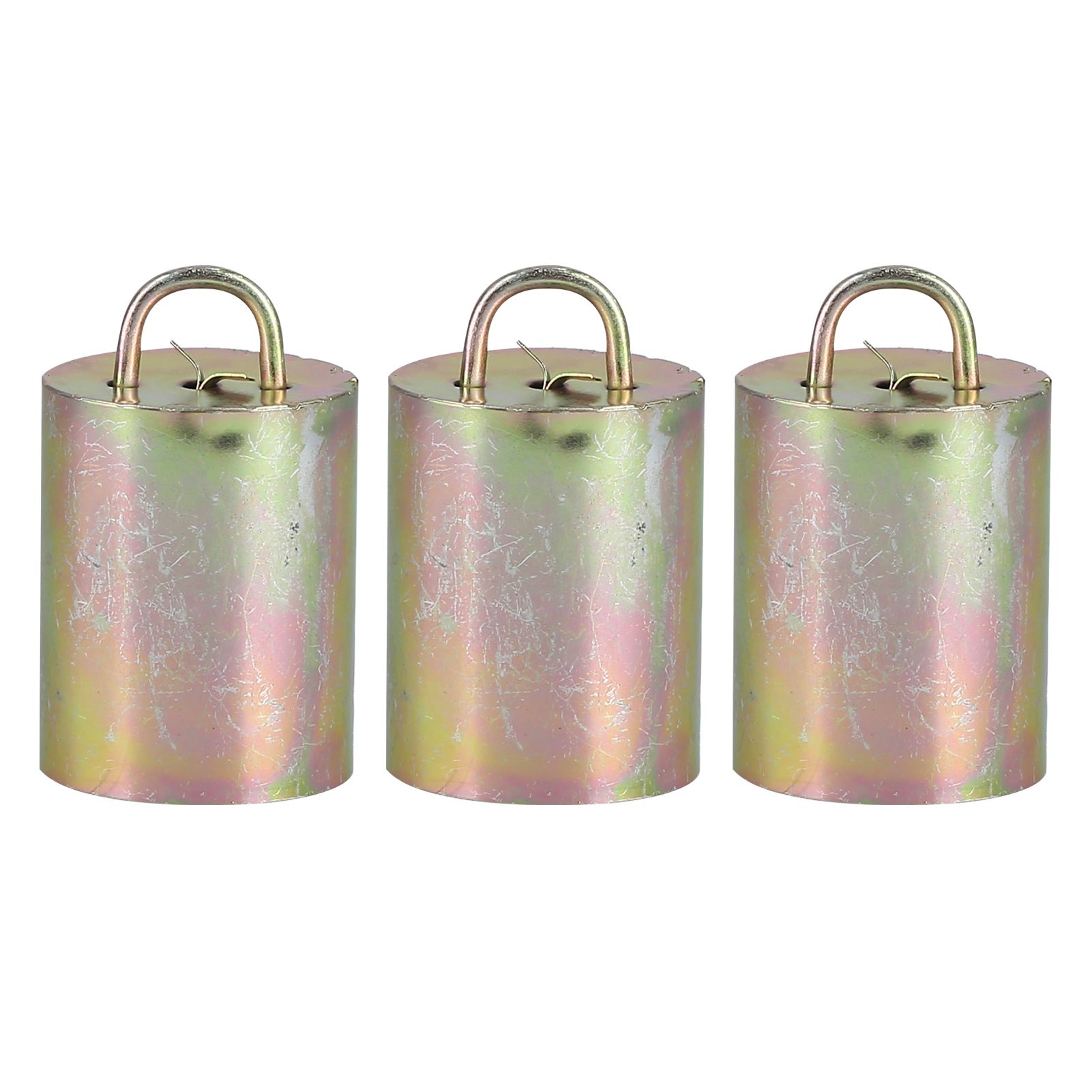 3Pcs Alloy Livestock Bell Thickened Anti Lost Sheep Bell for Cow Outdoor Stock FarmNo. 1 Bell