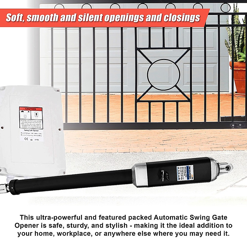 500KG Single Swing Auto Motor Remote Gate Opener โ image 5