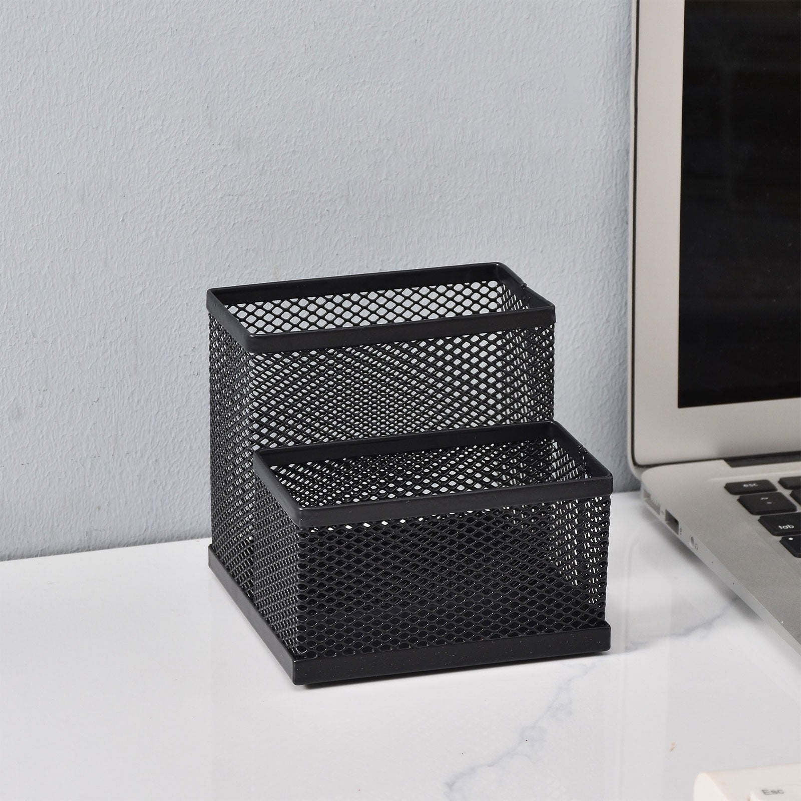Pen Holder Mesh Pencil Holder Metal Pencil Holders Pen Organizer for Desk Office Pencil Holders, Back to Sch-ool Supplies L โ image 3