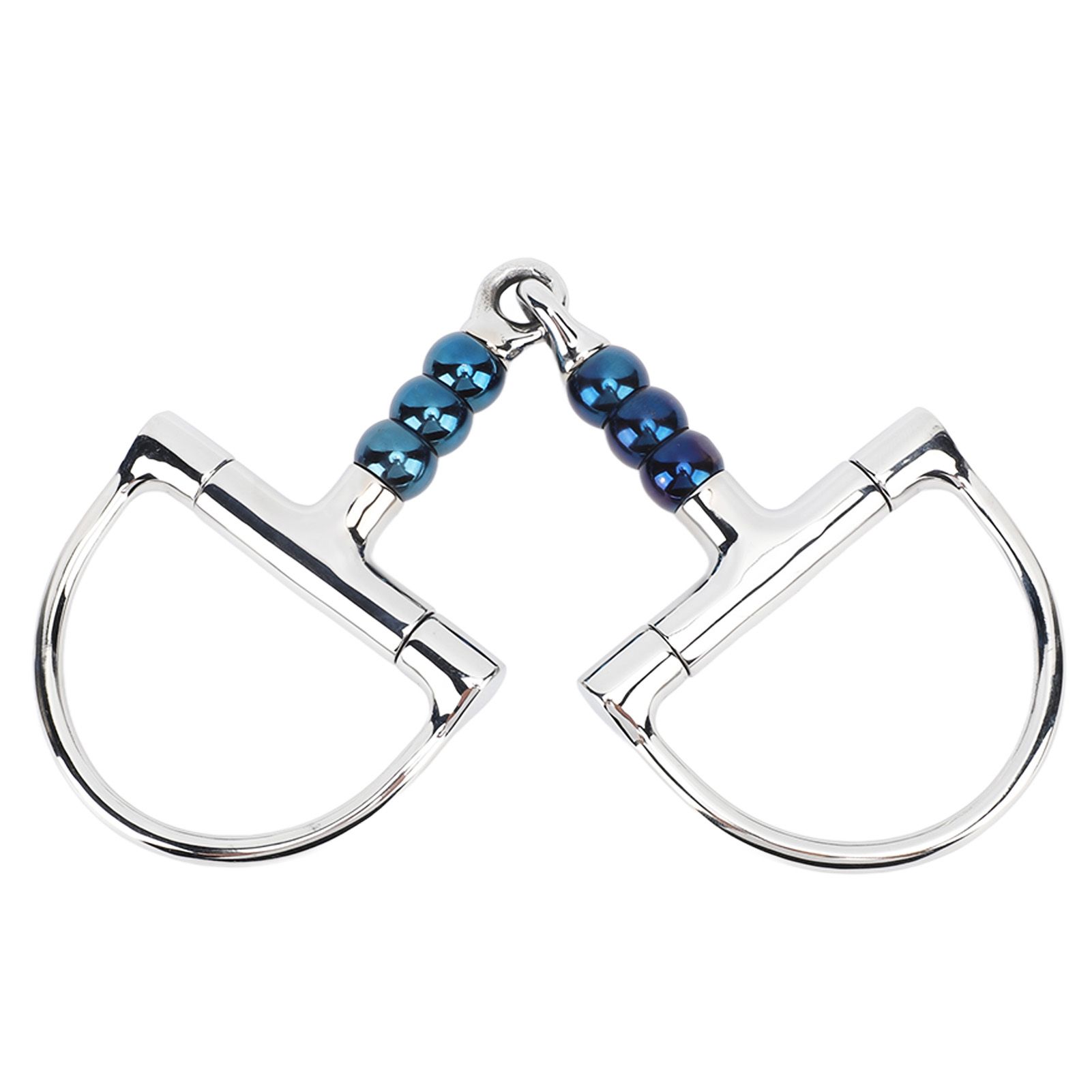 Horse Bit Stainless Steel 125mm Anti Biting Horse Mouth D Ring Snaffle Bit for Horse Farm โ image 4