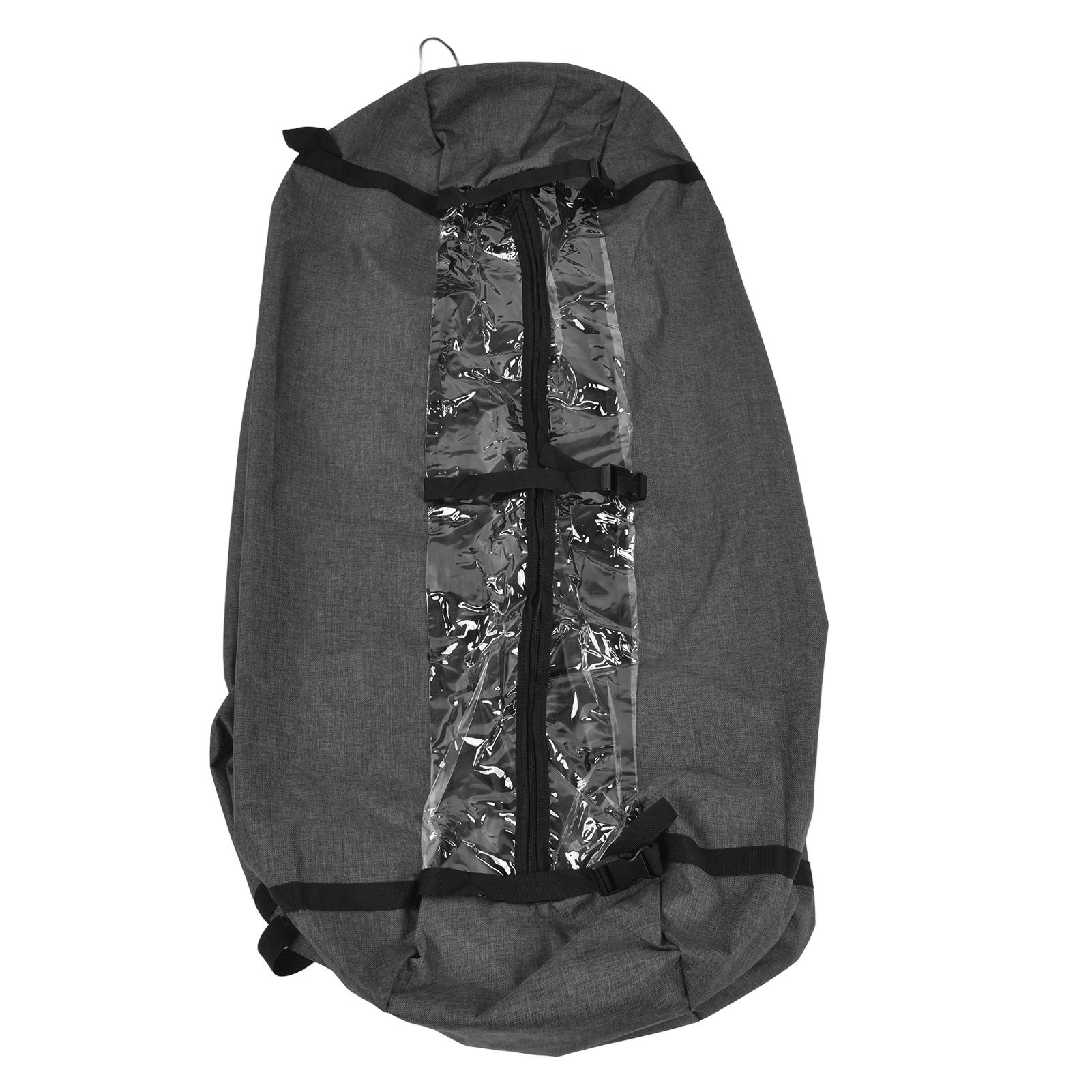 Hanging Garment Bag Dust Proof 600D Oxford Cloth Clear Zipper Clothes Storage Cover for Closet Travel — image 4