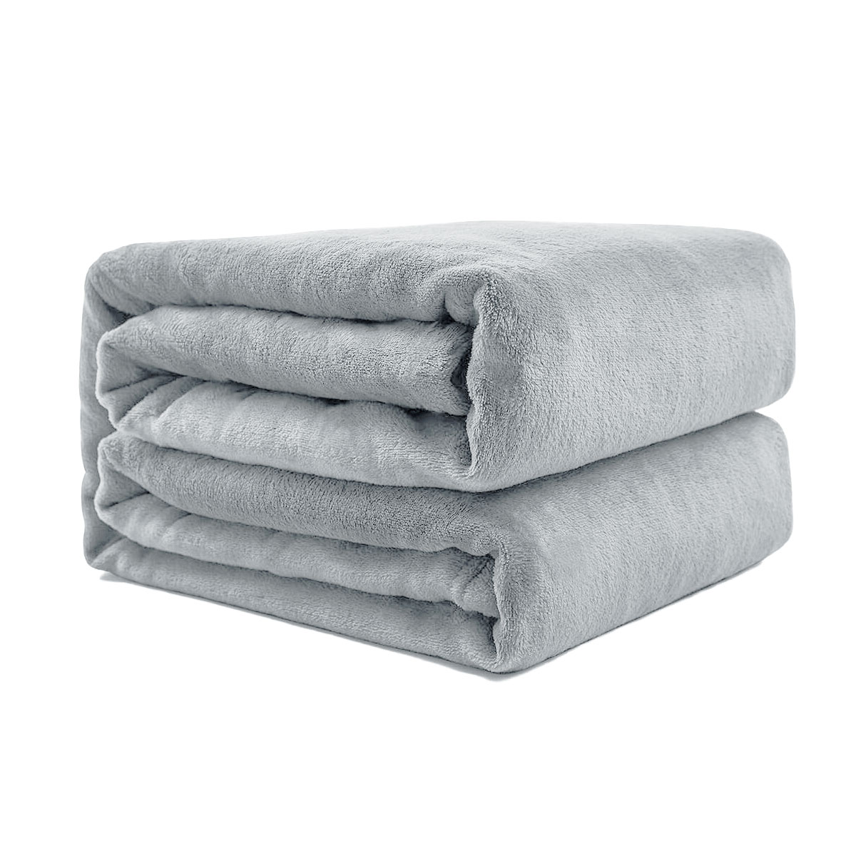 Super Soft Micro Flannel Plush Blanket Queen 220 x 240cm Blush โ image 3