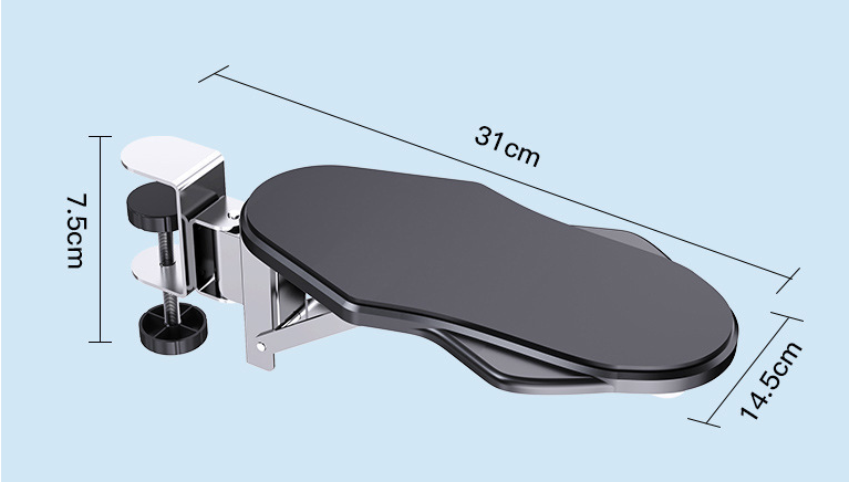Computer Armrest for Desk, Ergonomic Elbow Support for Home Folding Rotating Model — image 6
