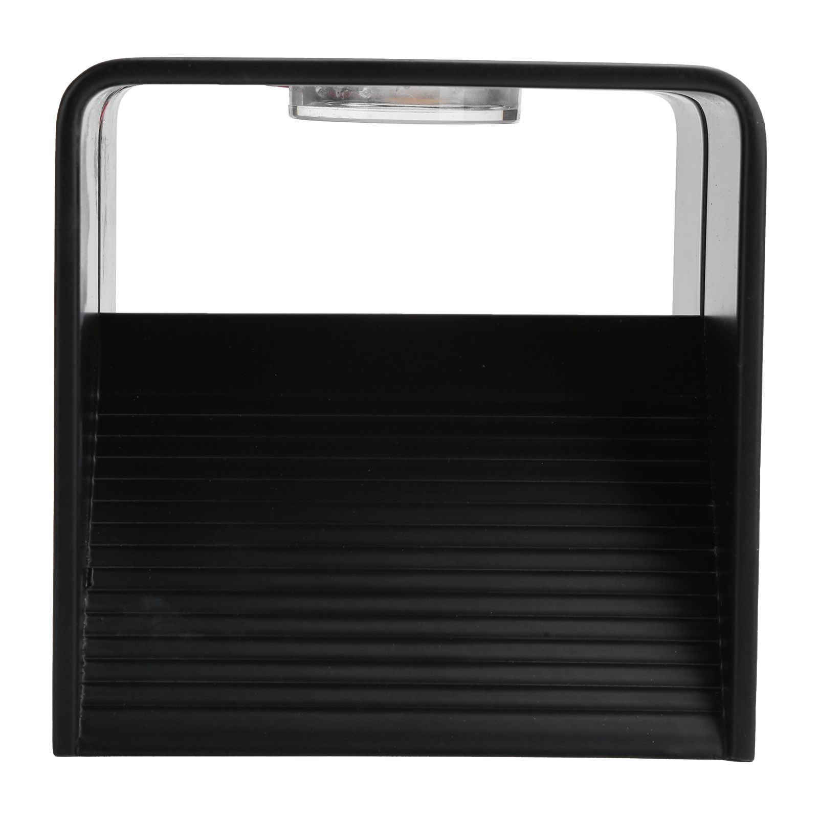 LED Wall Light Outdoor Waterproof IP65 Porch Garden Wall Bedroom Bedside Lamp AC85‑265V 3WBlack Shell Warm White Light — image 4