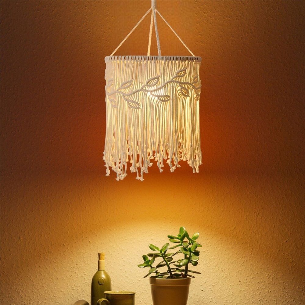 Hanging Lamp Shade Light Cover Pendant Ceiling Decor for Living Room, Bedroom and Bathroom, Bulb Not Included — image 5