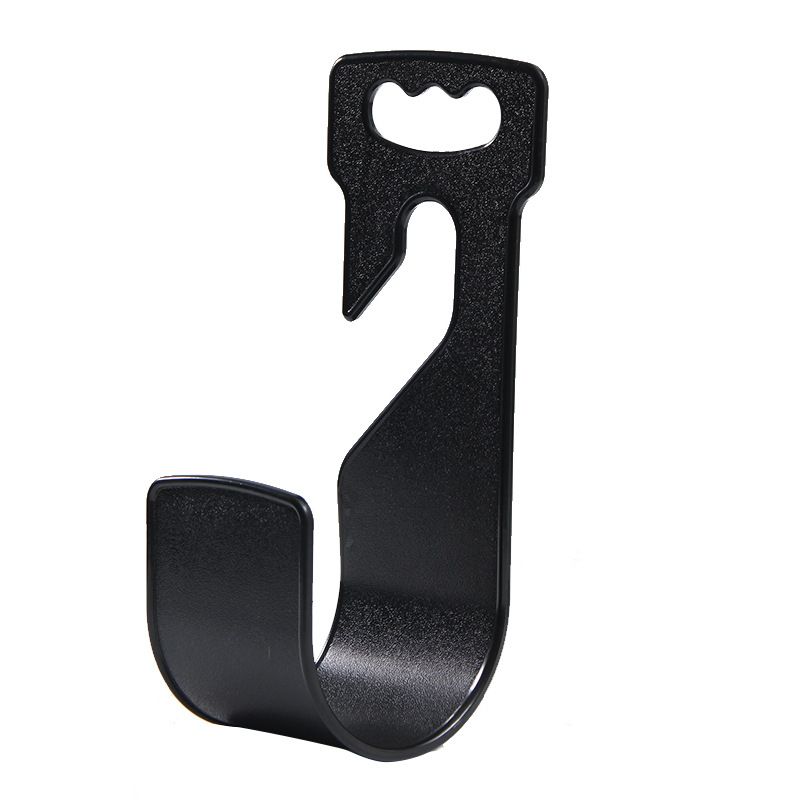 Garden Hose Hanger ABS Plastic Wall Mount Hose Holder Hook Fit to 25 50 75 100foot Expandable Hose (Black)