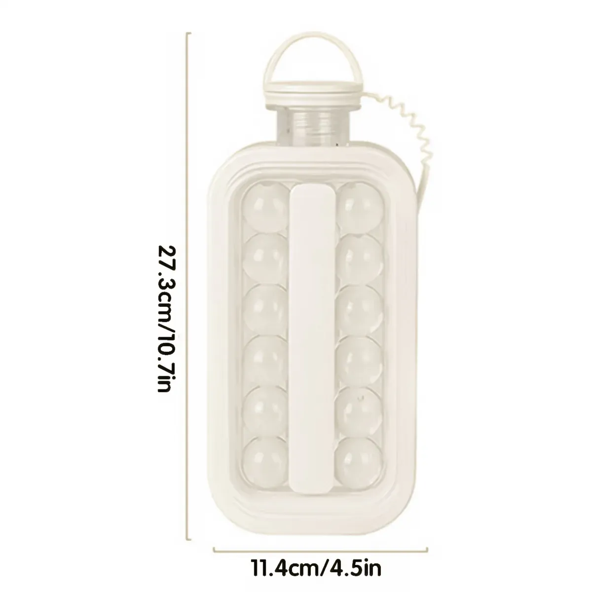 Portable Ice Hockey Pot Ice Cube Tray Water Bottle Clear Household Ice Maker โ image 3