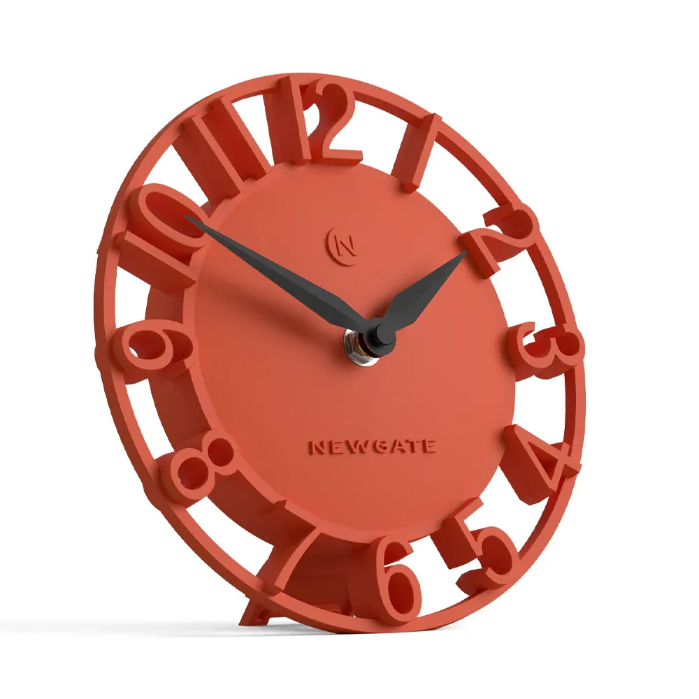 Newgate Timewarp Mantel Clock-Orange — image 3