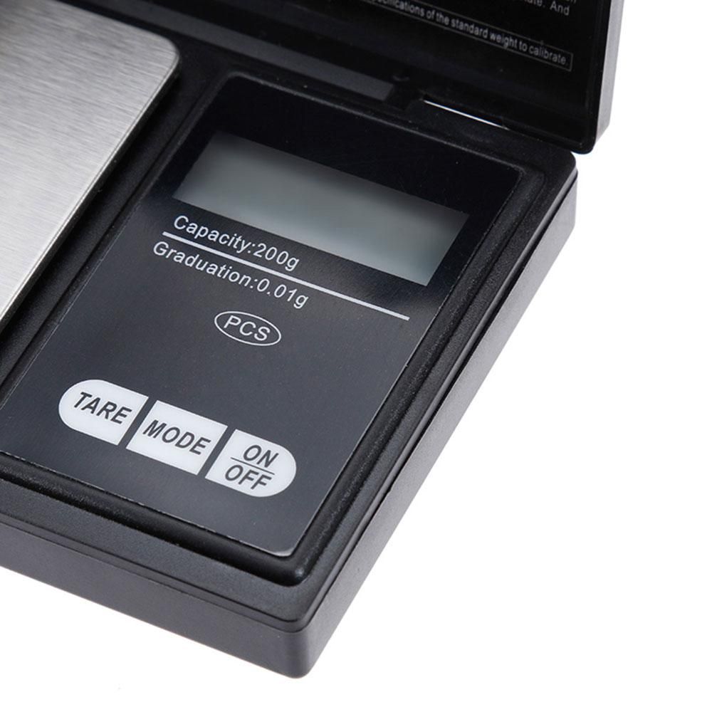Pocket Scale Digital 0.01g-200g, Black — image 3