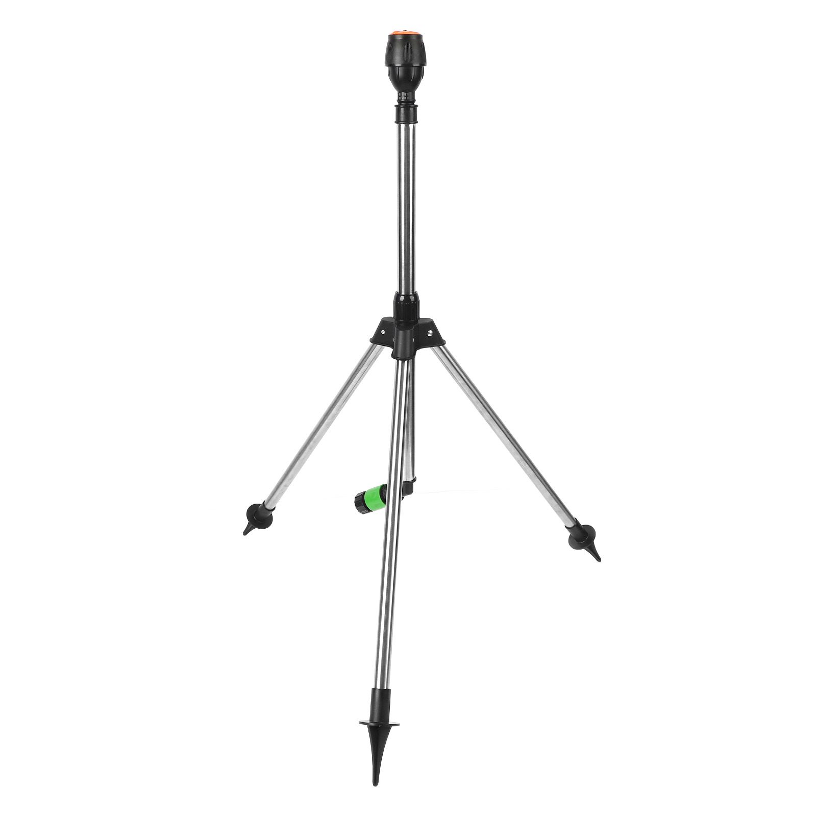 Sprinkler Tripod 360 Degree Rotating Automatic Irrigation Head Liftable Spraying Stand for Garden Lawn โ image 4