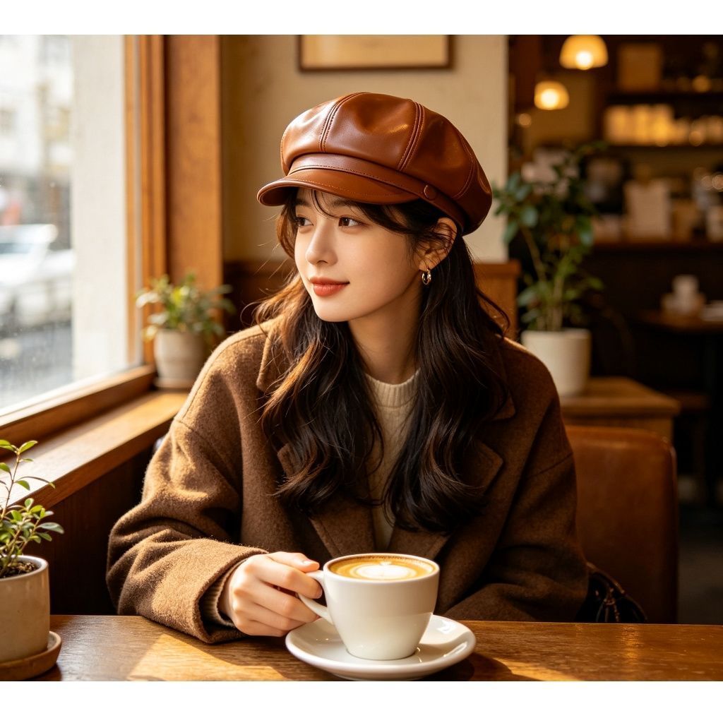 Wave Embroidery Baseball Cap, Adjustable 56‑58cm, Christmas & Halloween Photo‑ready Party Accessory, Fashion Daily Peaked Cap, Thoughtful Holiday Present — image 3