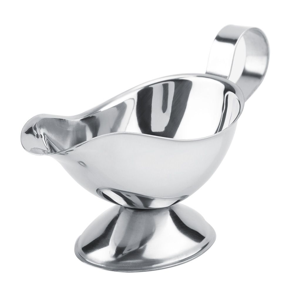 Stainless Steel Steak Pepper Sauce Boat Seasoning Container for Restaurant Kitchen(10oz) โ image 2