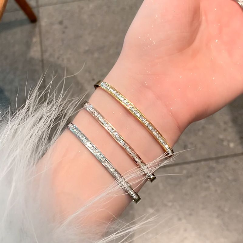 Starry Bracelet Yinting Titanium Steel Diamond Starry diamond bracelet [gold]-titanium steel — image 3