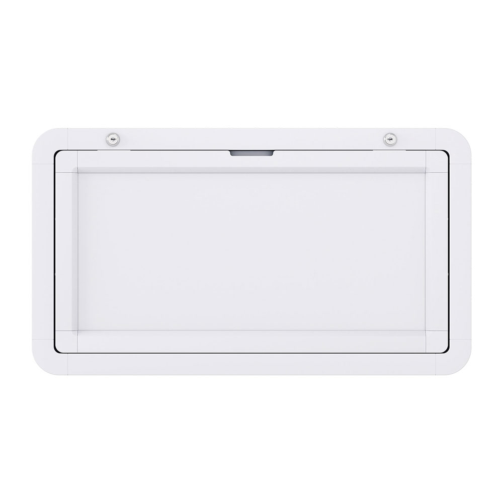 Weisshorn Caravan Table 800 × 450mm Folding Lockable White — image 3