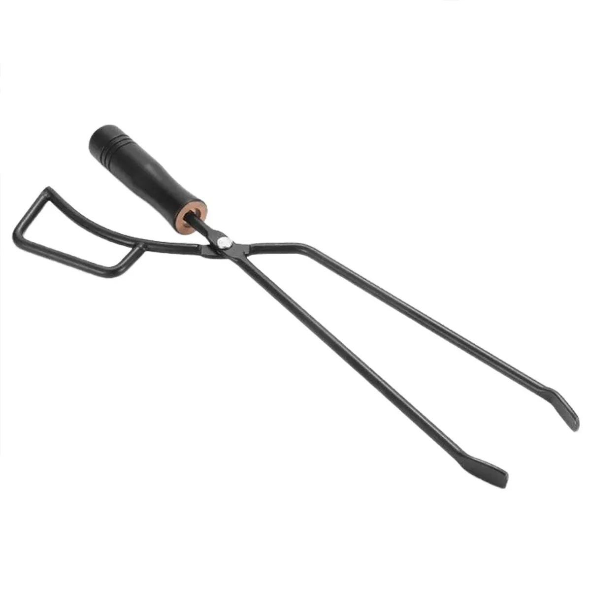 Barbecue Charcoal Tongs Fire Lifting Tool Metal Clamp For Outdoor Cooking Grill — image 2