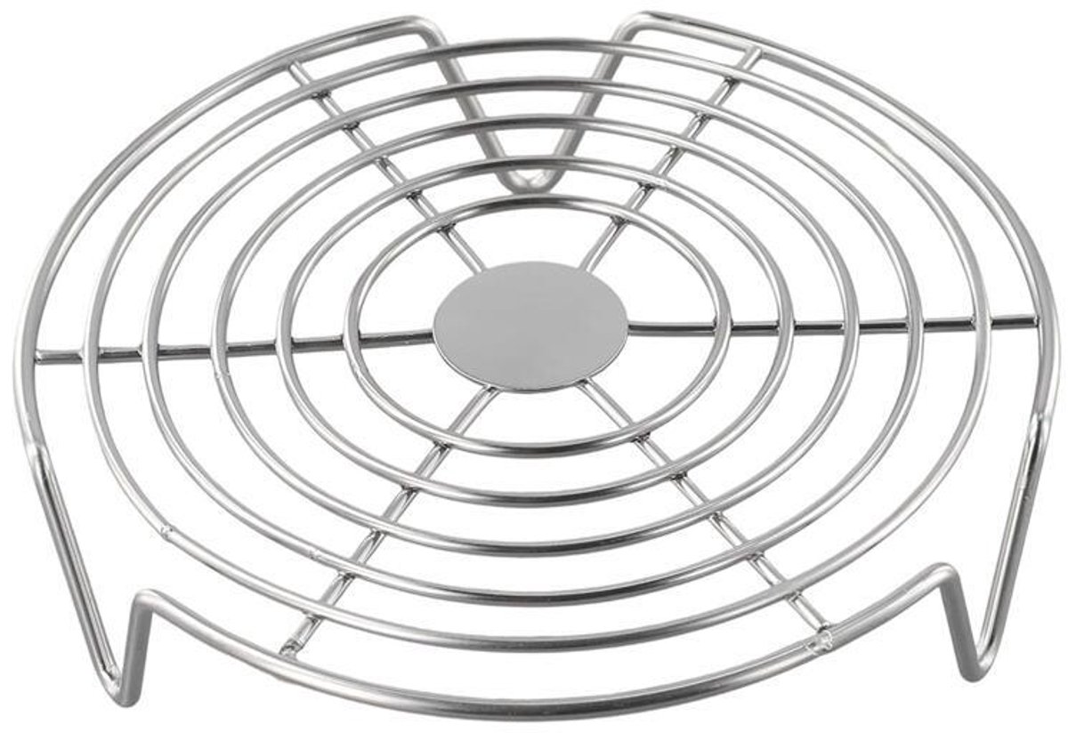 Oven Rack - Steam Rack - Stainless Steel - Microwave Rack - Round - Grill Cooling Rack - Multifunctional Cooking Steam Stand - Microwave Rack Round - Oven Rack