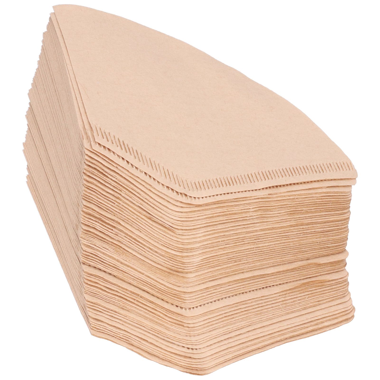 100Pcs/Bag Fan Shaped Coffee Filter Paper Wood Pulp Filter Paper Coffee Making Accessory โ image 5