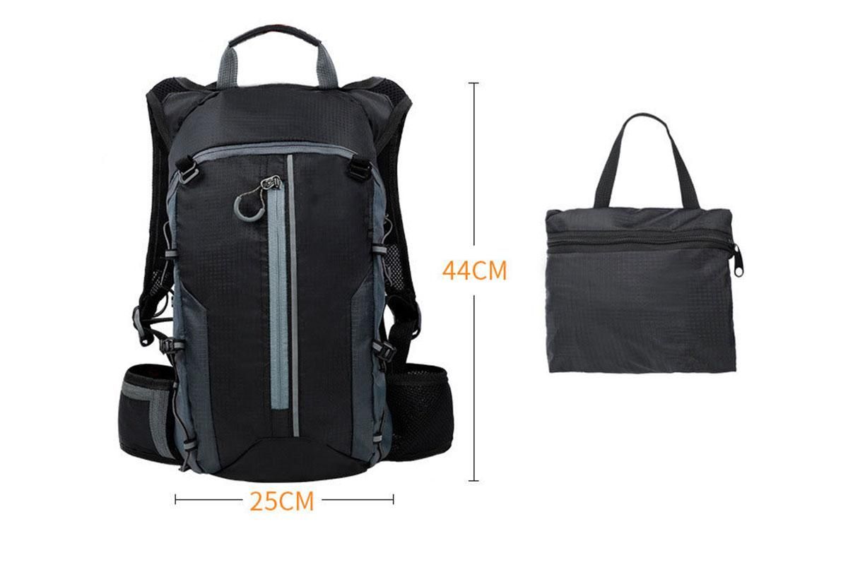 Small Daypack 10L Waterproof Bicycle Bag Backpack Ultralight Bike Water Bag for Women Men - Green β image 4