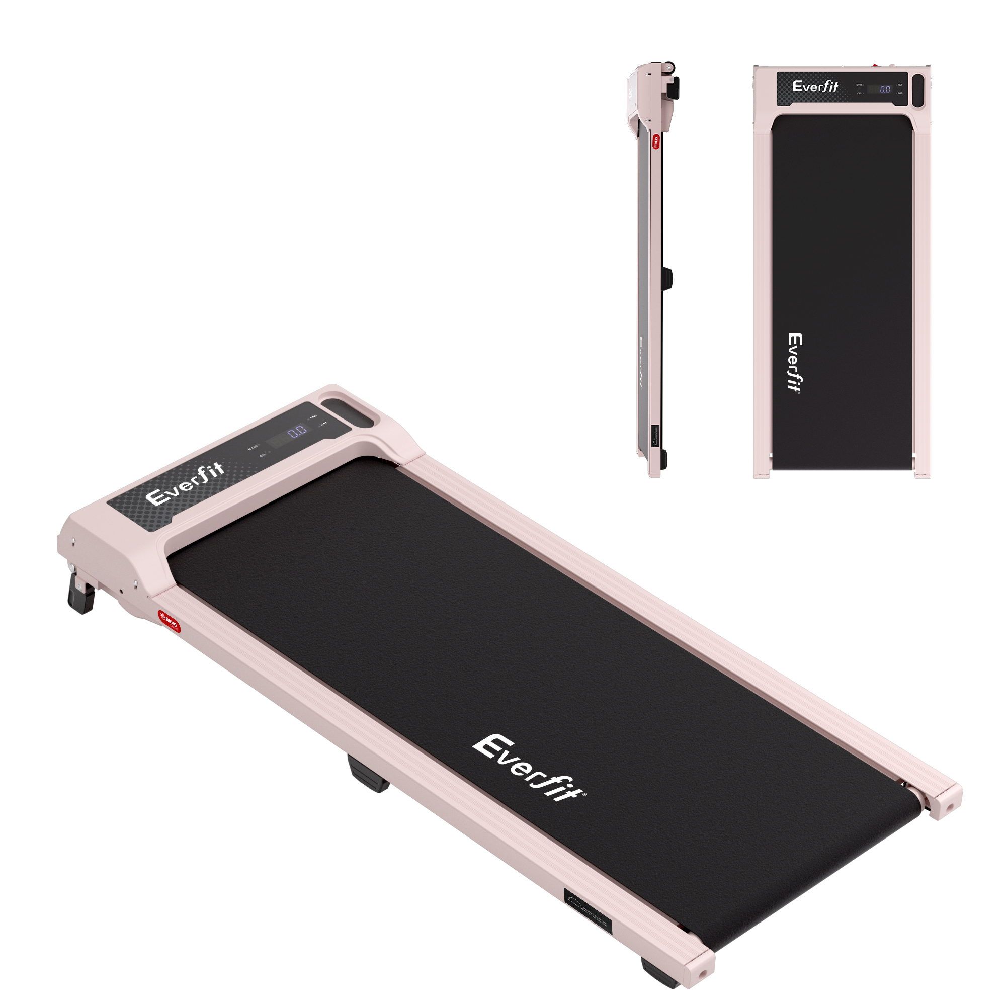 Everfit 3 in 1 Walking Pad Treadmill 12% Incline Under Desk Treadmills for Home Gym With 40cm Wide Belt Pink โ image 3
