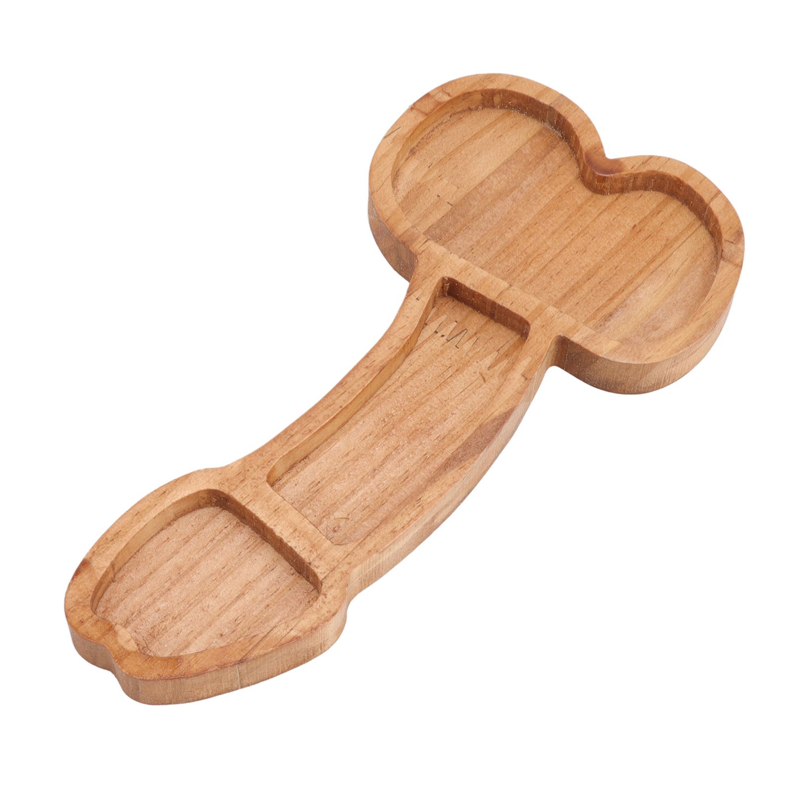 Aperitif Board Composite Wood Trumpet Shape Cooked Food Platter for Housewarming Gift Right — image 4