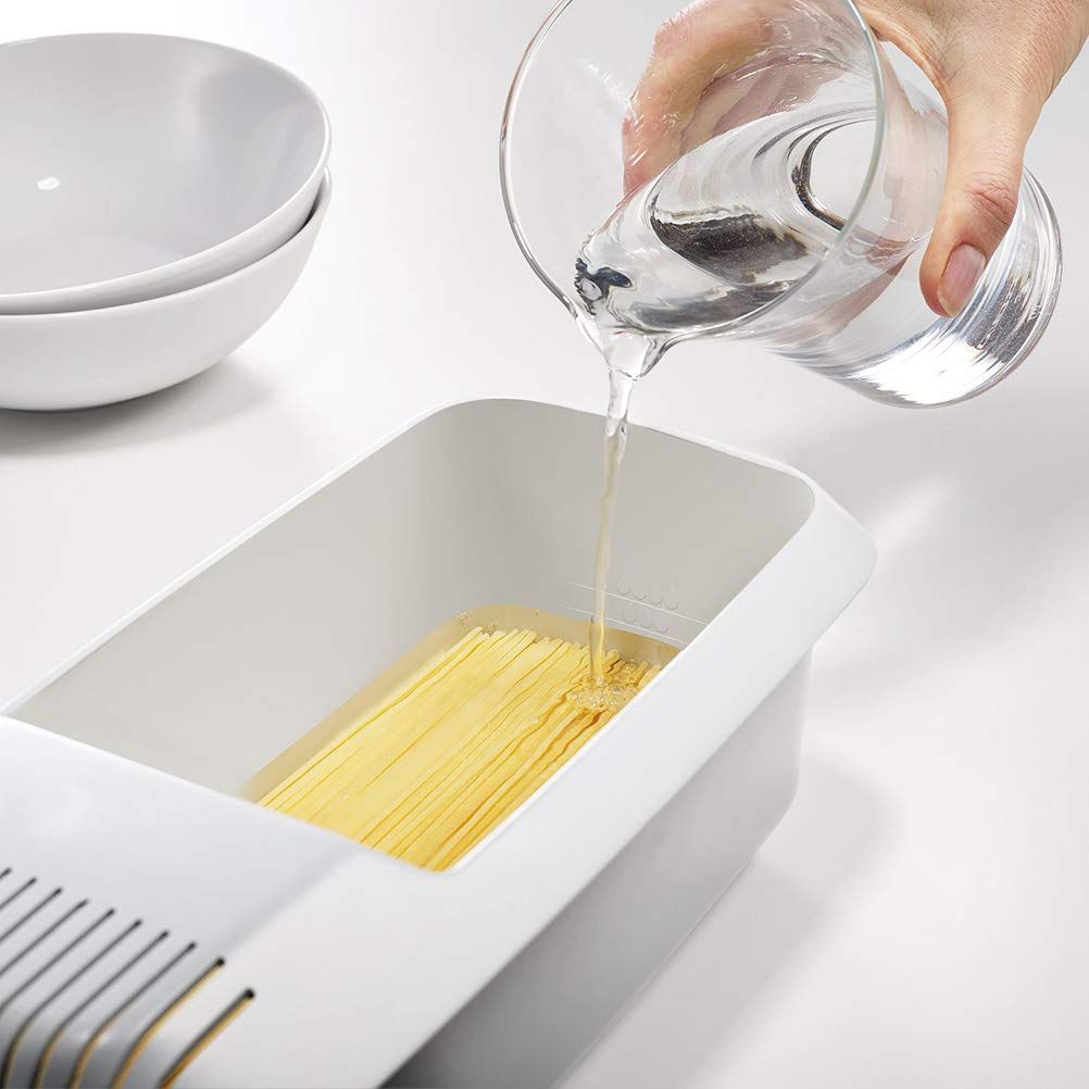 Microwave Pasta Cooker- No Boil, No Mess, No Stick Pasta Cooker With Strainer Ready In As Little As 10 Minutes for up to 4 Servings β image 3