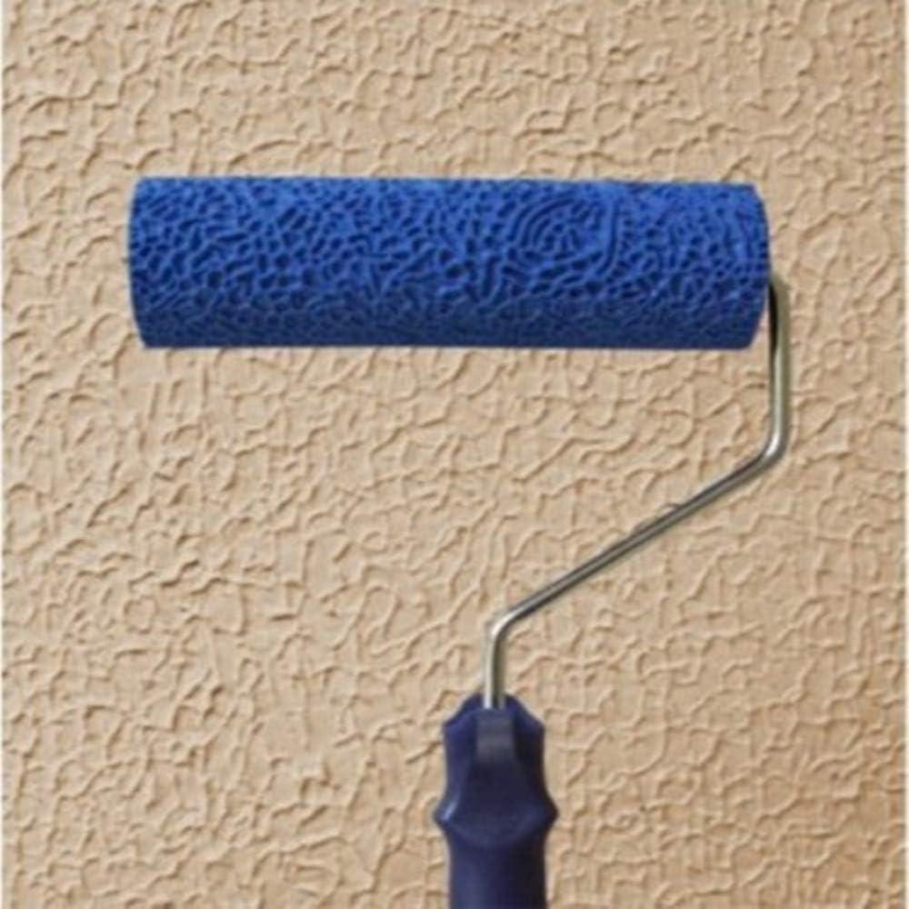 8 inch Texture Paint Roller Printing Tool Diatom mud Construction Tool Art Paint Texture Wall Paint Tool — image 4