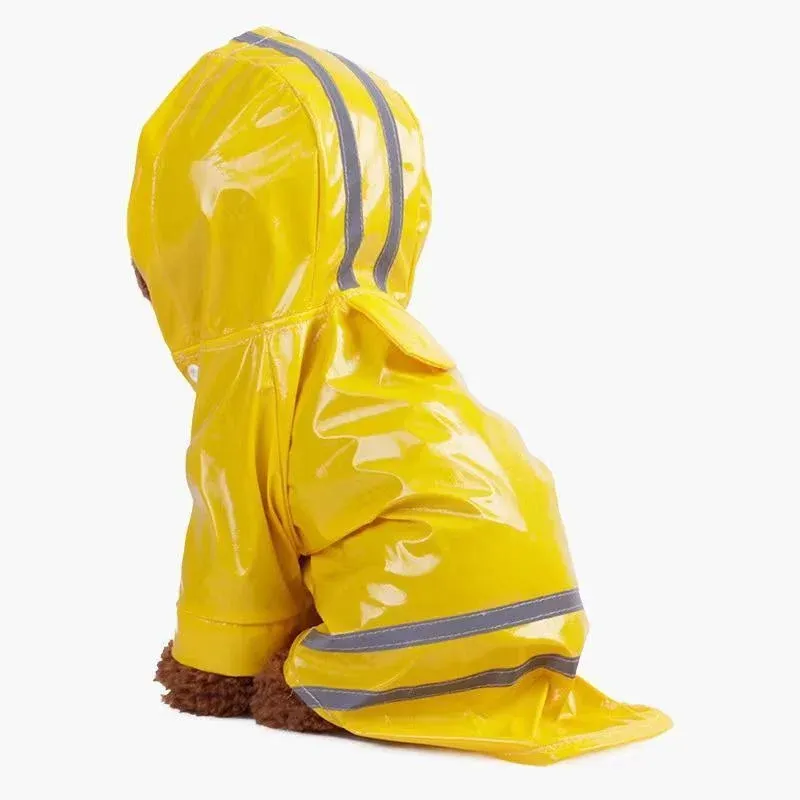 M Size Outdoor Hoodies Jacket Waterproof Pet Dog Clothes Puppy Raincoat Rain Coat - Blue โ image 5
