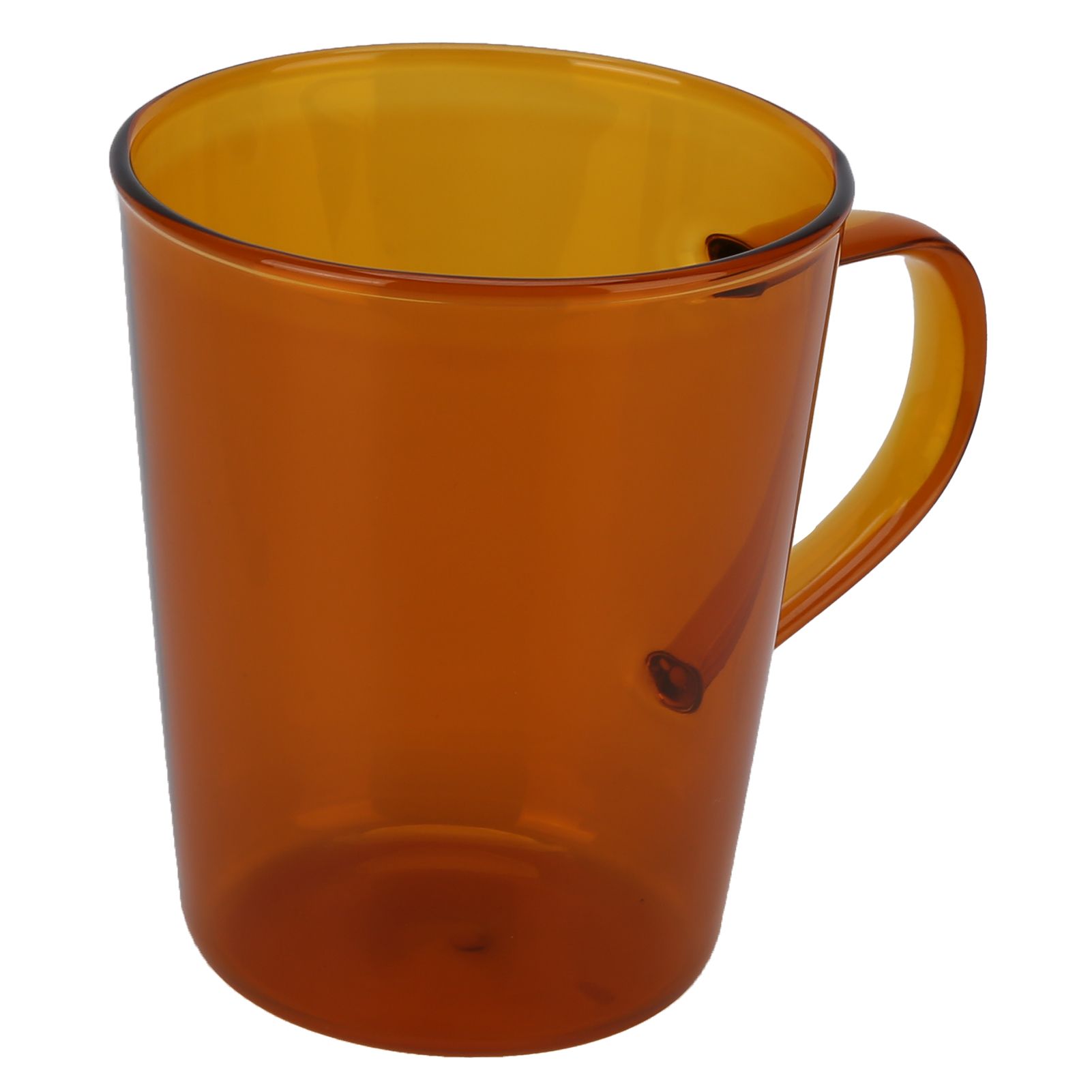 380ml Milk Cup High Borosilicate Glass Thermal Easy to Clean Glass Mug for Kitchens Hotels Coffee ShopsBrown — image 5