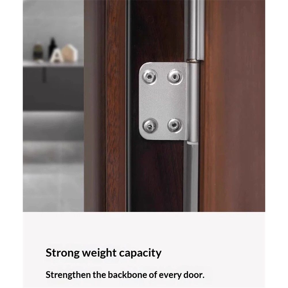 6 pack Heavy Duty Lift Off Hinges, aluminum alloy Detachable Door Hinge with 60 Mounting Countersunk Holes, Lift Off Hinges for Window Cabinet Door โ image 5