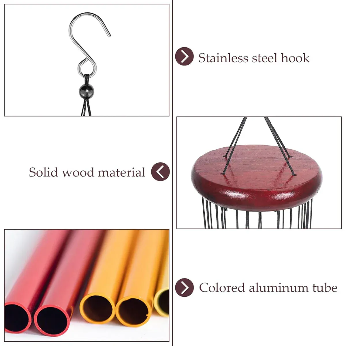 Handmade Multi Tube Wind Chime Outdoor Courtyard Balcony Hanging Decoration โ image 4