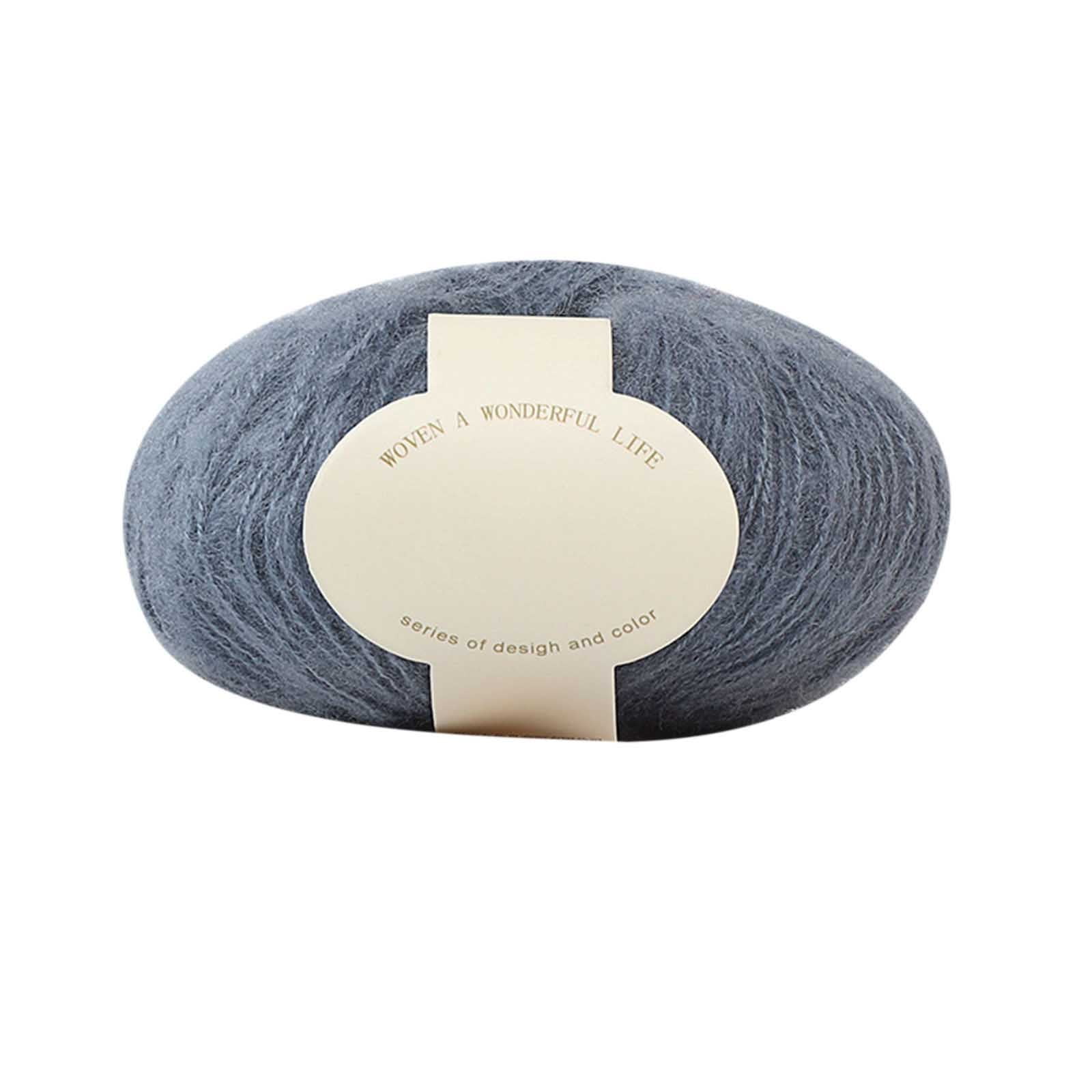 Clearance! Boovnll Mohair Yarn, Soft Yarn for Crocheting, Hand Knitting Hats, Sweater, Scarves, Crafts, Home Decorations, DIY Kids Toys, Yarn 20 โ image 4