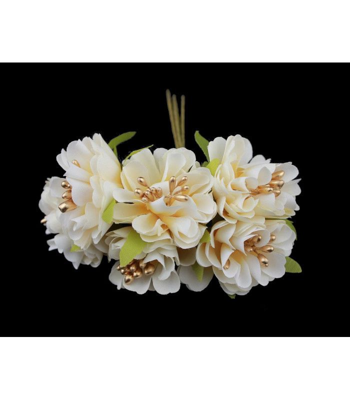 MINI FABRIC FLOWERS TOPPING for Hat Decoration - High Quality Product — image 5
