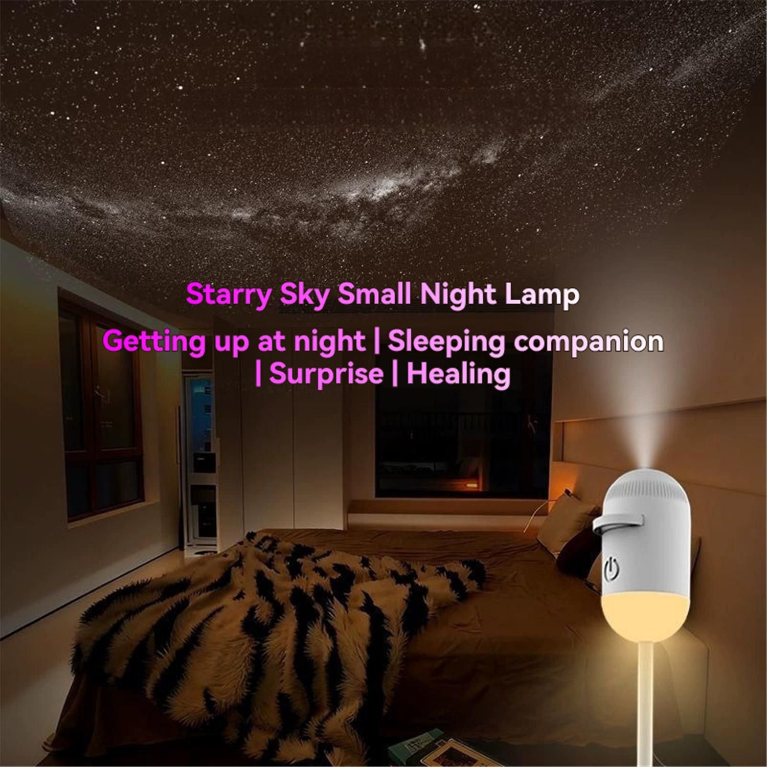 24 Slides Projector Lamp 2-in-1 USB Starry Sky Mood Light Portable LED — image 4