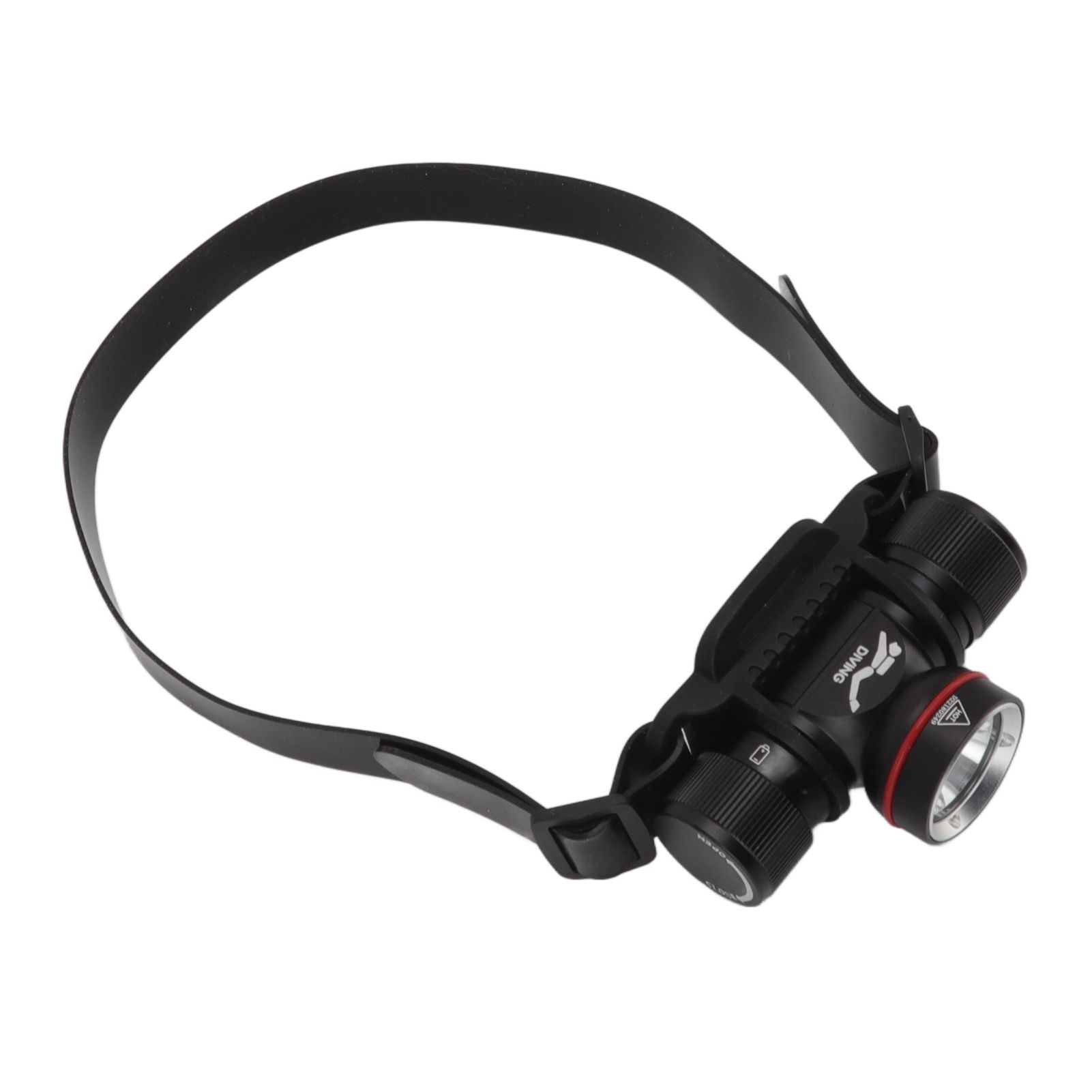 Diving Headlamp 1500LM Yellow Light LED Diving Head Lamp IPX8 Waterproof Underwater 80m Depth Headlight — image 2