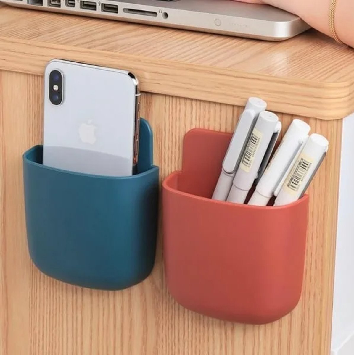 6-Piece Phone Wall Mount – Punch-Free, Storage Function — image 4