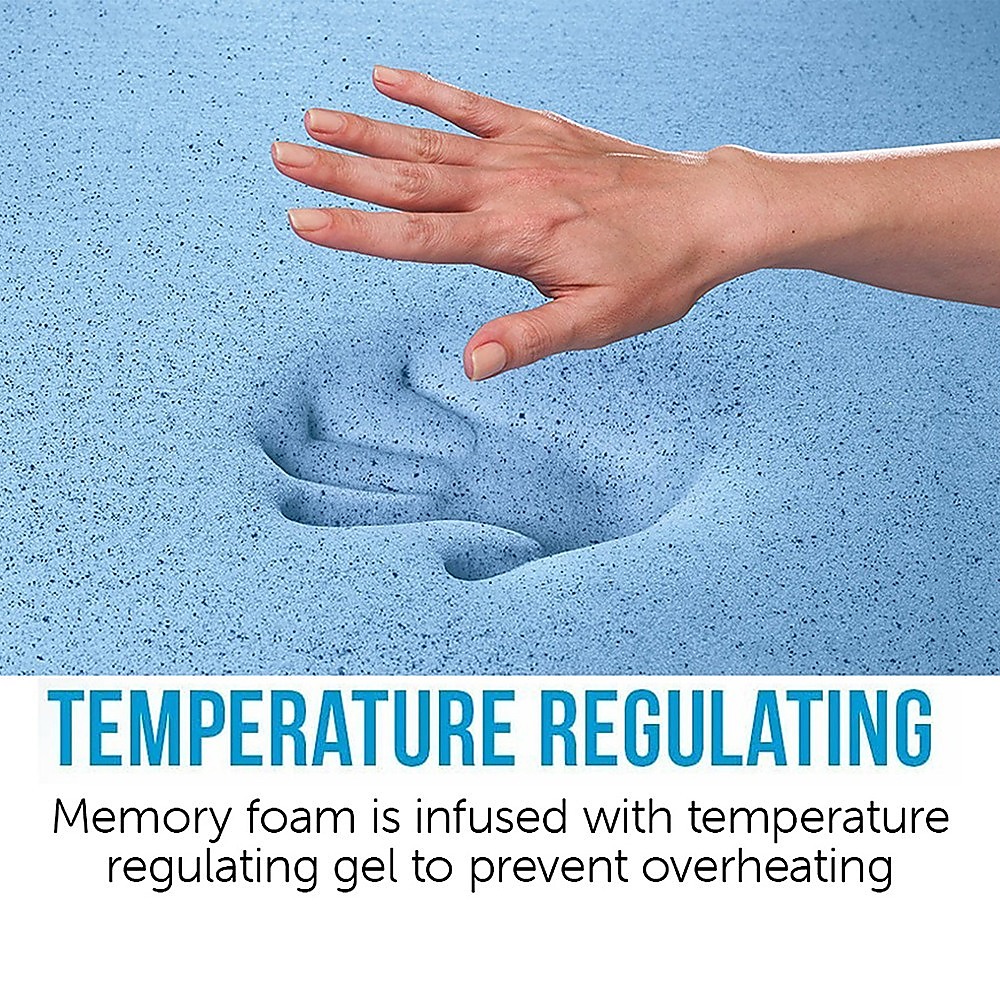 King 25cm Gel Memory Foam Mattress – Dual-Layered Comfort with CertiPUR-US® Certified Foam — image 6