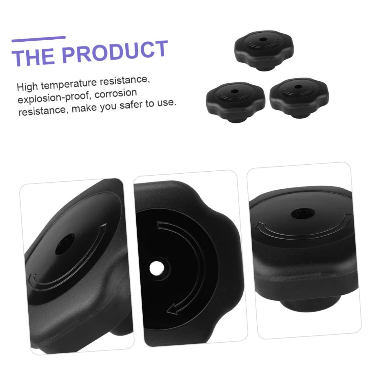 2pcs Pressure Cooker Knob Pressure Cooker Safety Valve Propane Oven Pot Cover Handle Stoves Float Steam Release Handle Stove Knobs โ image 3