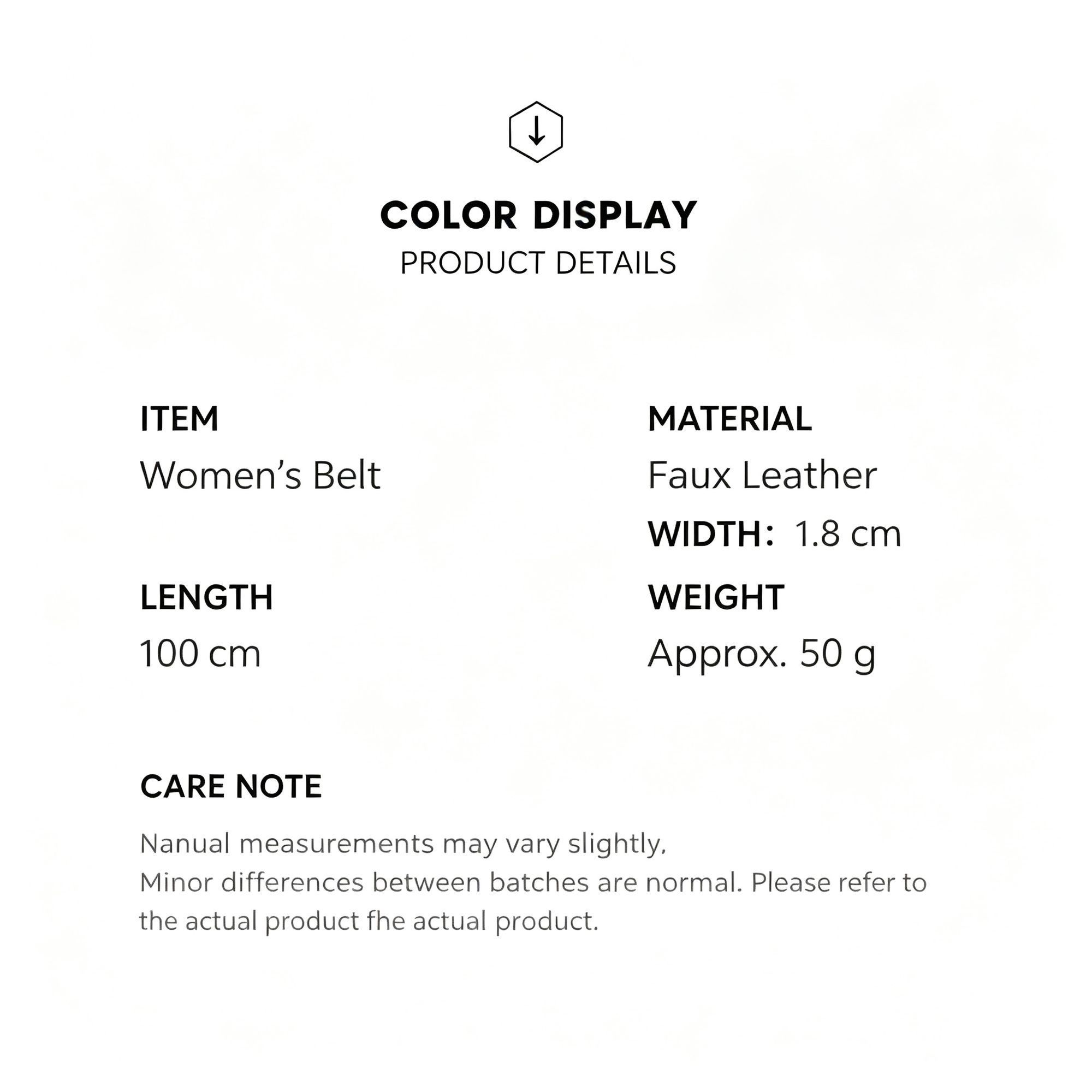 Retro Bevel‑edged Soft Leather Ladies Belt, Camel, Simple Premium Waist Strap, Versatile Holiday Present for Dres — image 2
