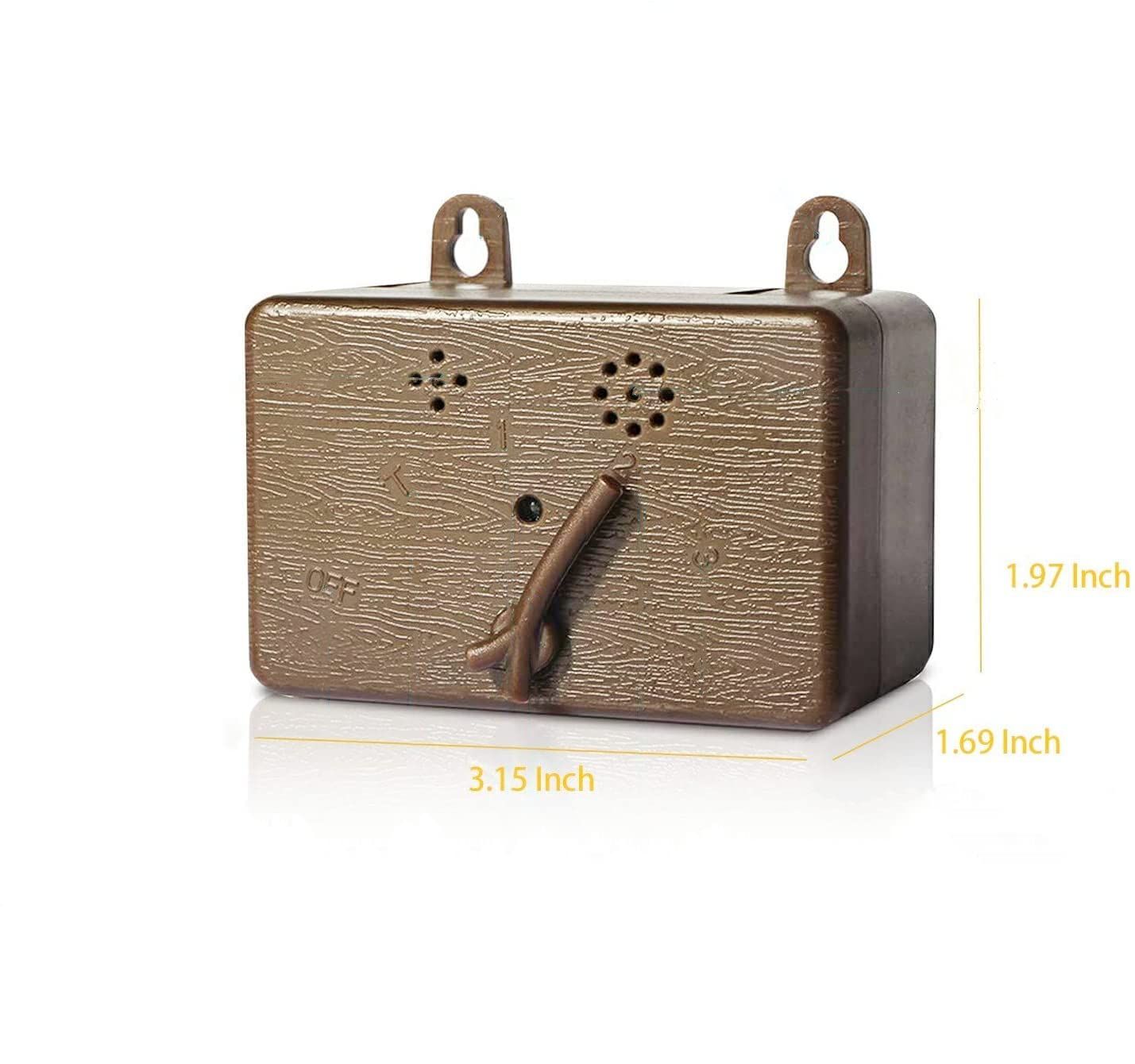 Anti Barking Device for Dogs, Sonic Bark Deterrents, 50 FT Ultrasonic Dog Barking Control Device, （Mocha Brown） — image 5