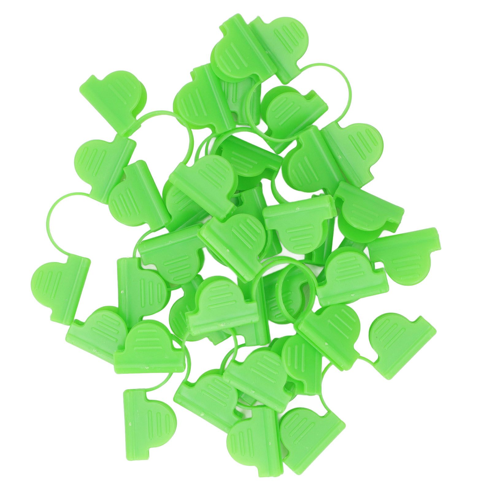 100PCS Greenhouse Clamp Plastic Double Head Shading Garden Hoop Greenhouse Clip Fiberglass Gardening Supplies 5mm Light Green โ image 3