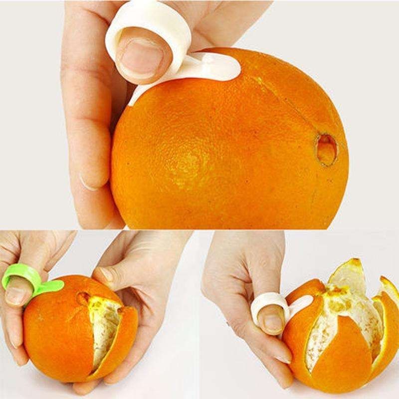 2pcs Orange Peeler for Citrus Fruits, MultiColor — image 3