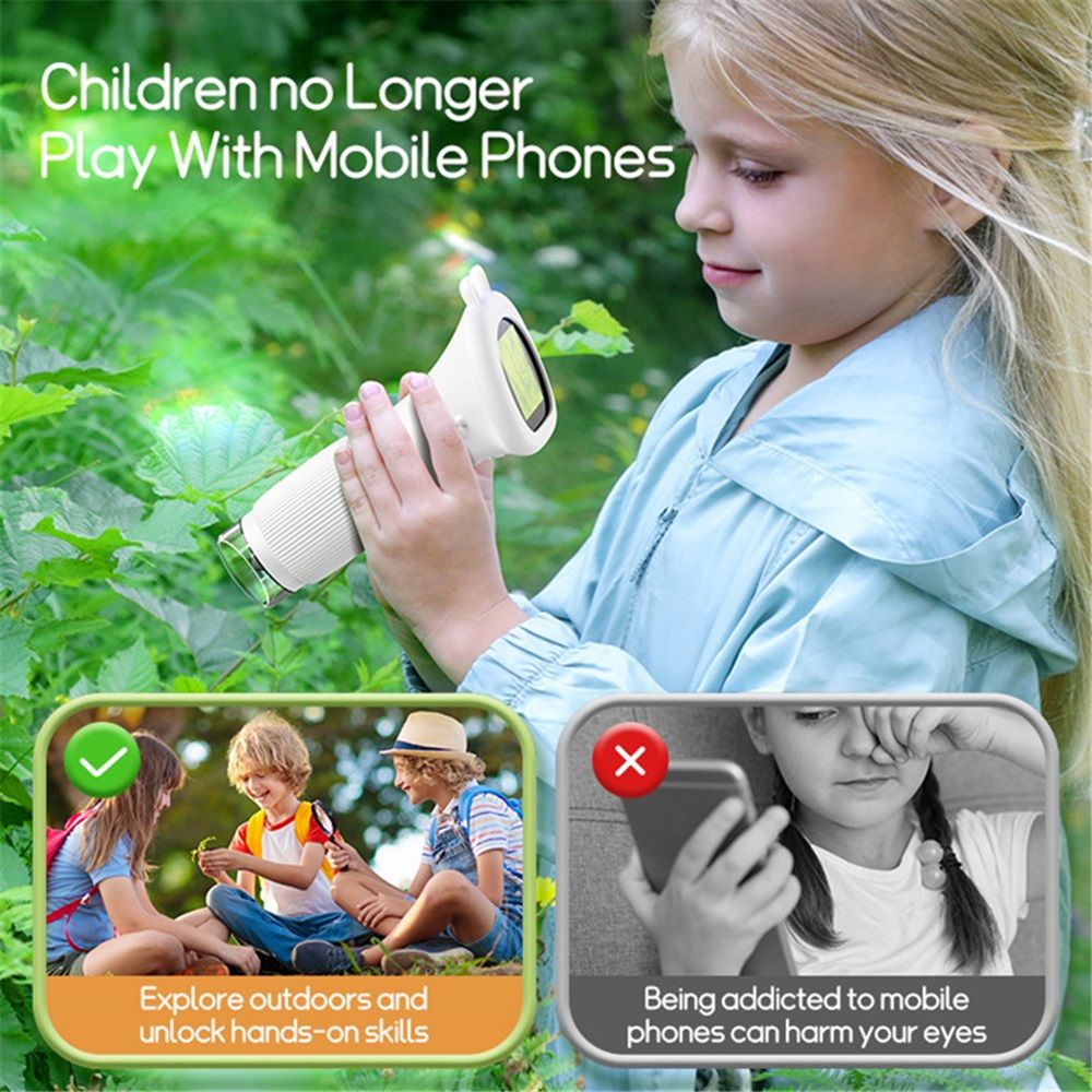 Microscope for Kids, 2" IPS Screen 1000X Handheld Digital Microscopes HD Pocket Portable Mini USB Microscope Camera, PC Compatible, Science Edu Fun Birthday โ image 2