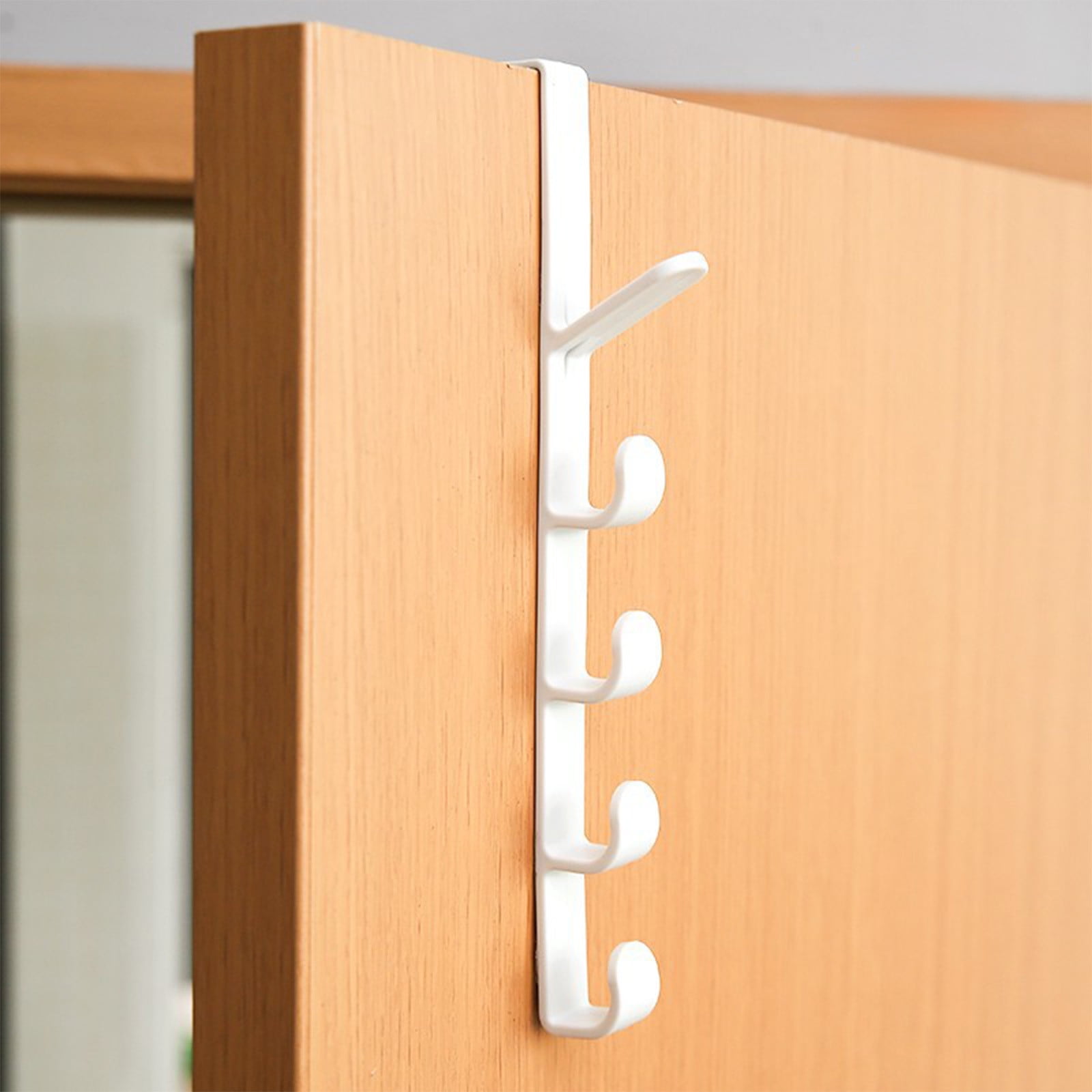 5 Layers Over the Door Hook, Hanging Clothes Rack, Organizer Rack, Hanger Backpack Handbag Door Hook, Hat Storage Rack, Strong Load-Bearing and Durable β image 6