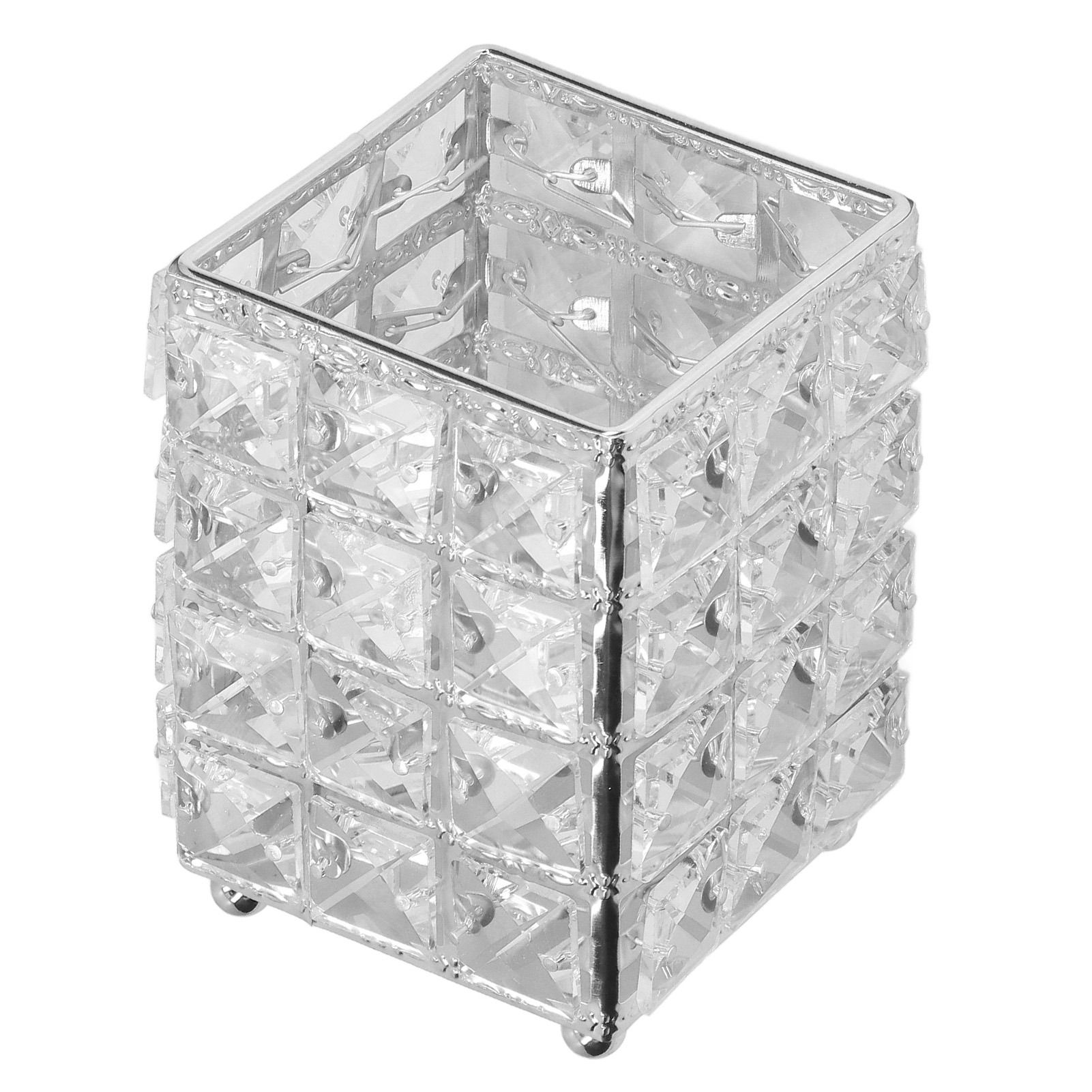 Makeup Brush Holder European Style Make Up Storage Cup for Bathroom Home Bedroom OfficeSilver โ image 6