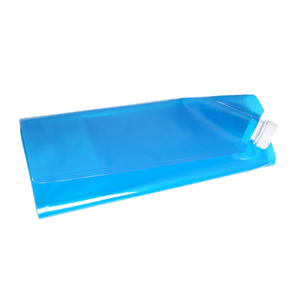 Folding Water Storage Bag Blue Hiking Storage Container 1Pack 40.80 × 31.00 × 0.20CM Blue — image 4