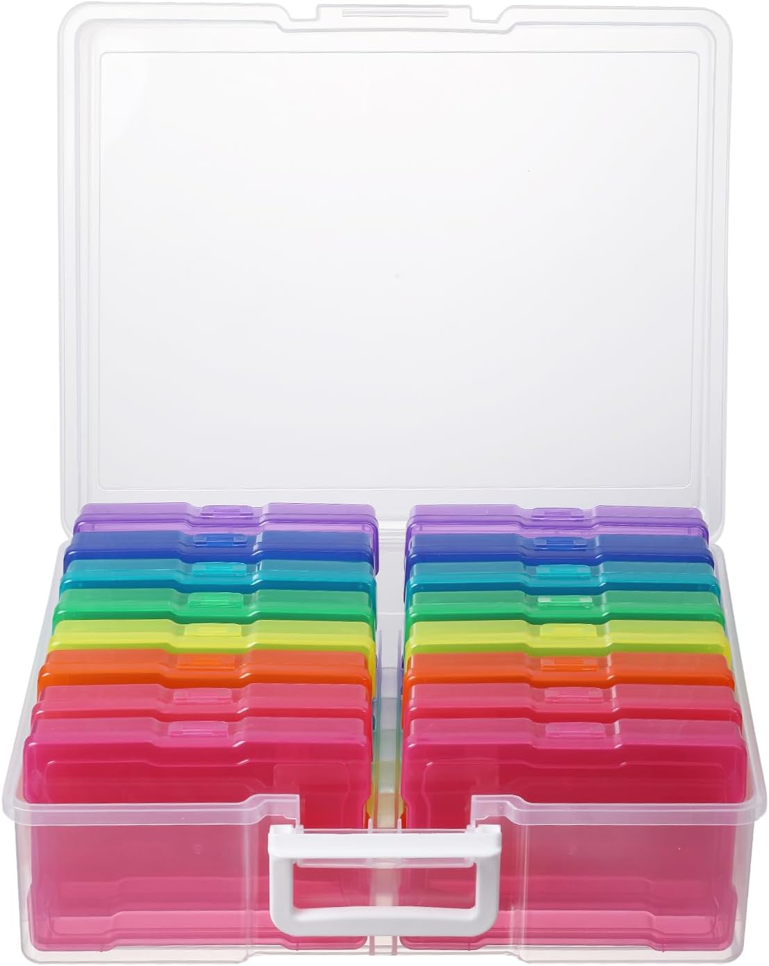 Photo Album Organizer 4 × 6 Inch Colourful Photo Storage Set