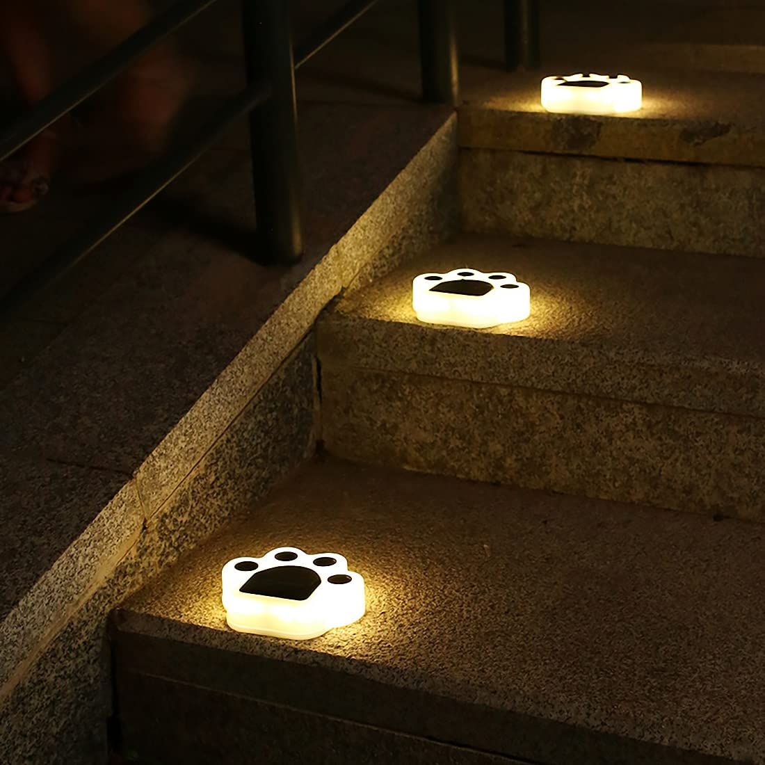 4Pcs Solar Garden Lights Outdoor Color Changing Decorative Ball Solar Lights for Patio/Lawn/Yard/Path/Christmas — image 2