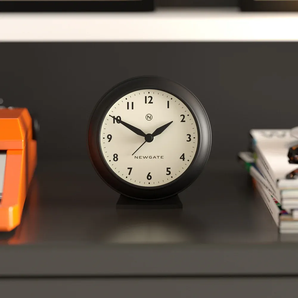 Newgate Pacific Mantel Clock-Black — image 2